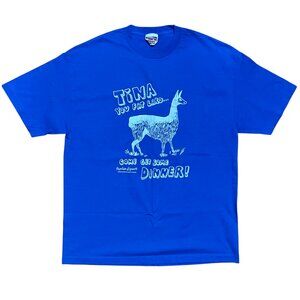 Tina Dinner Napolean Dynamite Mighty Fine Vintage Graphic T-Shirt, Men's XL